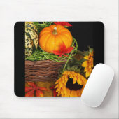 Herfst Harvest Sunflower Muismat (Met muis)