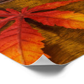 Herfst Harvest Sunflower Poster (Hoek)