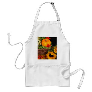 Herfst Harvest Sunflower Standaard Schort