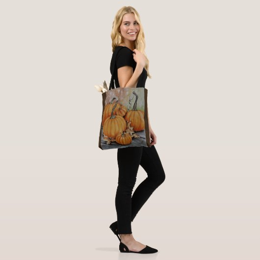 Herfst Harvest Tote Bag (Op model)