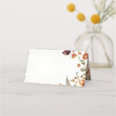 Herfst Harvest Treasures bruiloft Plaatskaartje (Voorkant)