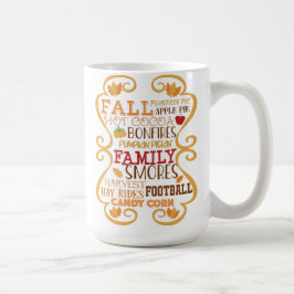 Herfst Hay Ride Day Koffiemok