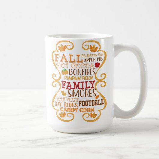 Herfst Hay Ride Day Koffiemok (Rechts)