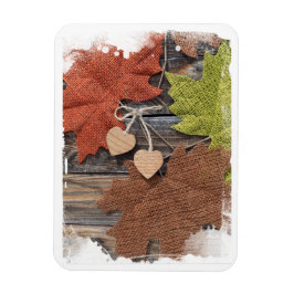 Herfst Hearts Magnet Magneet