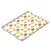 Herfst Hedegel Pattern Notitieboek (Linkerzijde)