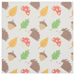 Herfst Hedegel Pattern Stof