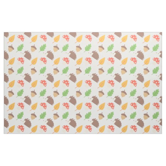 Herfst Hedegel Pattern Stof (Fat Quarter)