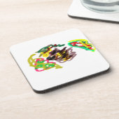 Herfst Hedgehog spelen Bier Onderzetter (Linkerzijde)