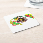 Herfst Hedgehog spelen Kartonnen Onderzetters (Schuin)