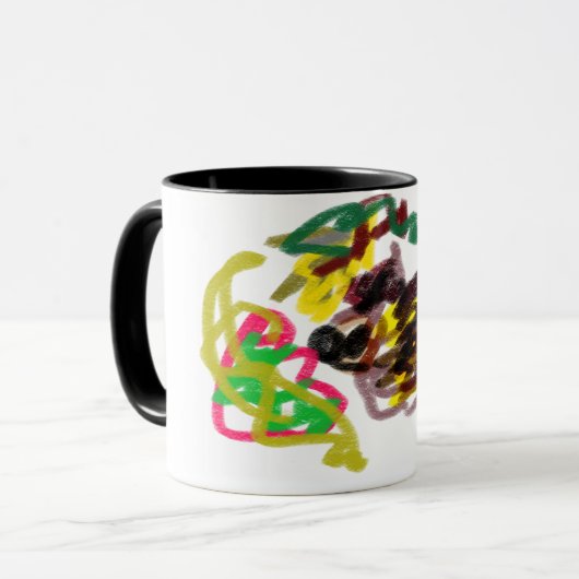 Herfst Hedgehog spelen Mok (Voorkant links)