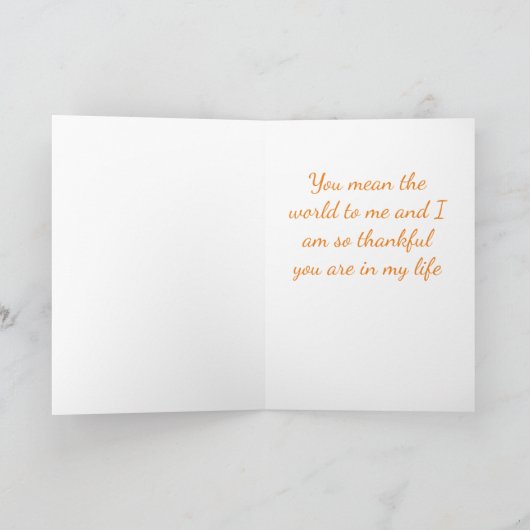 HERFST HEEFT AANGEKOMEN - U BENT MEER BEAUTIFUTIEK KAART (Binnen)