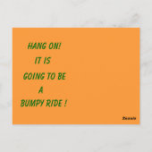 herfst heks briefkaart (Achterkant)