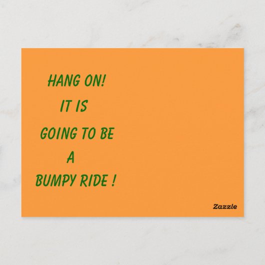 herfst heks briefkaart (Achterkant)