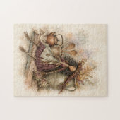 Herfst Heks Pop Jigsaw Puzzel (Horizontaal)