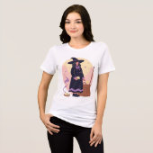 Herfst Heksendrank Tijd Tri-Blend Shirt (Voorkant volledig)