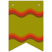 Herfst/herfst aangepaste decoratieve bundelbanner vlaggetjes (Eerste vlag)