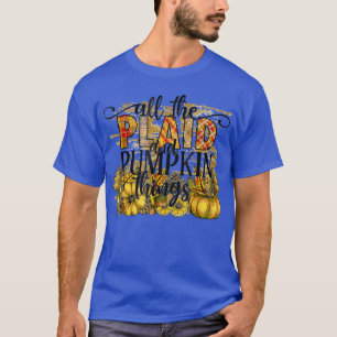 Herfst herfst alle spellen en pompoen t-shirt