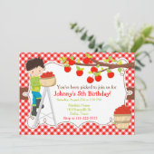 Herfst herfst Apple die de zwarte haarvlek op zate Kaart (Staand voorkant)