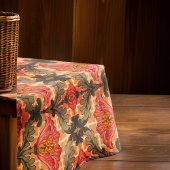 Herfst Herfst Art Nouveau Bloemen Sinaasappel Groe Tafelkleed