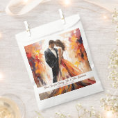 Herfst Herfst Artistieke bruiloft gunstzak Bedankzakje (Geknipt)