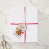 Herfst Herfst Baby shower voor kattenliefhebbers Cadeaulabel (Met Touw)