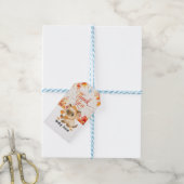 Herfst Herfst Baby shower voor kattenliefhebbers Cadeaulabel (Met Touw)