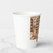 Herfst Herfst Baby shower voor kattenliefhebbers Papieren Bekers (Rechts)