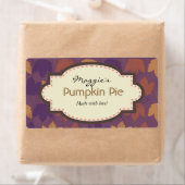 Herfst Herfst baketiketten Etiket (Insitu)