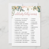 Herfst Herfst Beroemdheid Baby Naam Baby shower Sp Kaart (Voorkant)