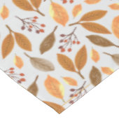 Herfst Herfst bessen bladeren patroon Tafelkleed (Gekanteld)