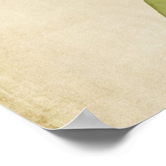 Herfst herfst Bigouding Monogram Poster (Hoek)