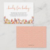 Herfst Herfst Bladerdeeg Baby shower Invoegen Kaar Informatiekaartje (Voorkant / Achterkant)
