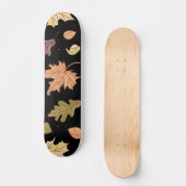 herfst, herfst, bladeren, blad persoonlijk skateboard (Voorkant)