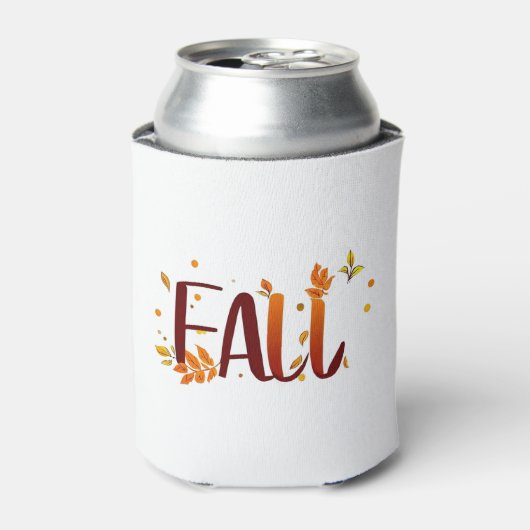 Herfst/herfst/bladeren Blikjeskoeler (Blikje Voorkant)