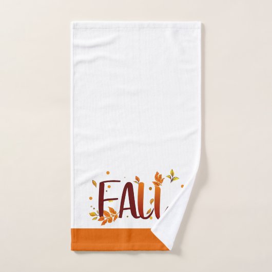 Herfst/herfst/bladeren Handdoek (Handdoek)