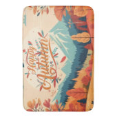 Herfst/Herfst/bladeren/kleurrijk Badmat (Voorkant Verticaal)