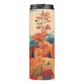 Herfst/Herfst/bladeren/kleurrijk Thermosbeker (Achterkant)