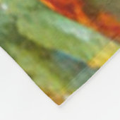 Herfst/Herfst/Bladeren/natuur Fleece Deken (Hoek)