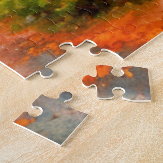 Herfst/Herfst/Bladeren/natuur Legpuzzel (Zijkant)