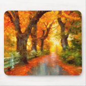 Herfst/Herfst/Bladeren/natuur Muismat (Voorkant)