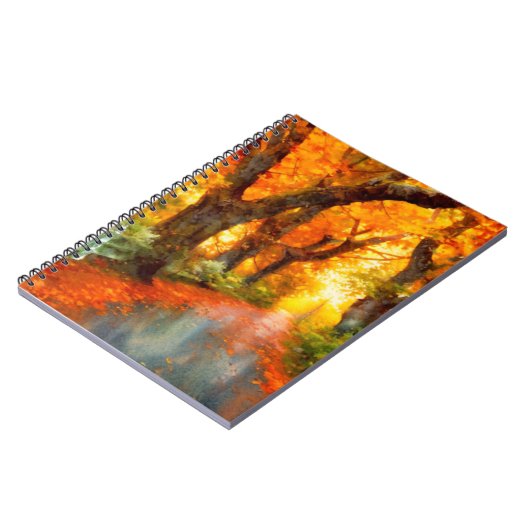 Herfst/Herfst/Bladeren/natuur Notitieboek (Linkerzijde)