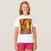Herfst/Herfst/Bladeren/natuur T-shirt (Voorkant volledig)