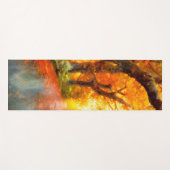 Herfst/Herfst/Bladeren/natuur Yogamat (Voorkant (horizontaal))