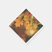Herfst herfst bladeren partij drankservetten servet (Hoek)