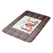 Herfst/Herfst/Bladeren/Plaid Badmat (Gekanteld)