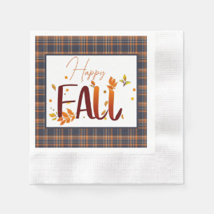 Herfst/Herfst/Bladeren/Plaid Servet