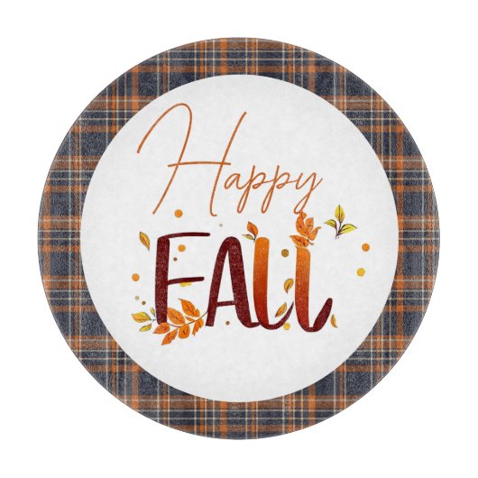 Herfst/herfst/bladeren Snijplank (Voorkant)