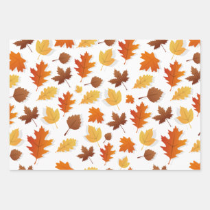 Herfst/Herfst bladeren Thanksgiving cadeauverpakki Inpakpapier Vel