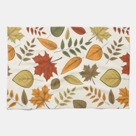 Herfst Herfst bladeren Thanksgiving keukenhanddoek