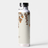 herfst Herfst bladeren verlaat aangepaste tekst Waterfles (Rechts)